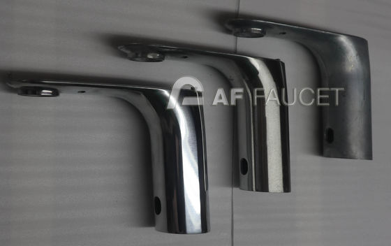 RTAF-AP04AZ-Zinc Alloy Sanitaryware Polishing Machine, 4-spindles mop wheels polishing machine, CNC polishing machine