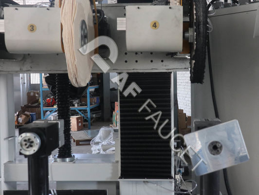 RTAF-AP04AZ-Zinc Alloy Sanitaryware Polishing Machine, 4-spindles mop wheels polishing machine, CNC polishing machine