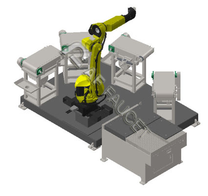 RTAF-FG04-Robot Flat Grinding Machine, CNC Auto-Flat Grinding System, Automatically Grinding Equipment.