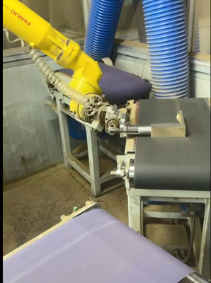 RTAF-FG04-Wall Mixer Flat Grinding Machine Faucet Grinding Machine, Brass Taps Robot CNC Grinding Machine