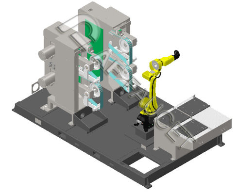 RTAF-AG0204-Robot Faucet Grinding Machine CNC Robot Grinding Machine