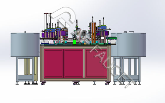 RTAF-CA005-FH3-  Automatic Assembly Workstation For 3-Holes High And Flat Valve Cores Assemble Workstation