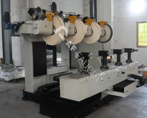Automatic Polishing Machine For Door Handle, Locks And Knobs  Auto Polishing System For Zinc Alloy, Brass Metals